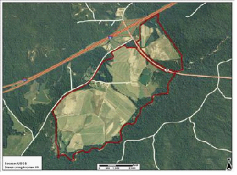 Beck's Turf Farm Map
